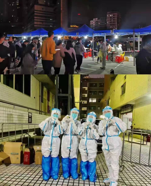 疫情下的“逆行者”：8868体育官网入口医务人员七天不分昼夜奋战在核酸采样现场4.png